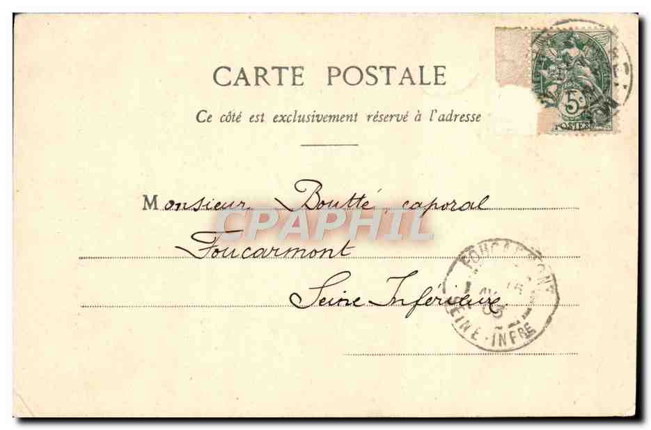 CPA Reims Eglise Saint Remi La Mise Au Tombeau — Rückseite