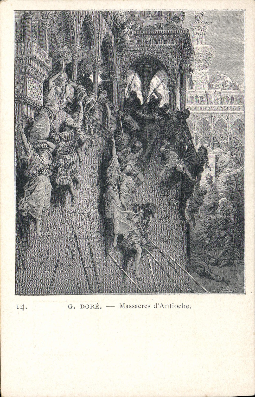 Massacres d'Antioche — G. Doré — Série 14