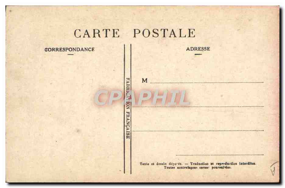CPA Horoscope Decembre Papillon Capricorne — Rückseite