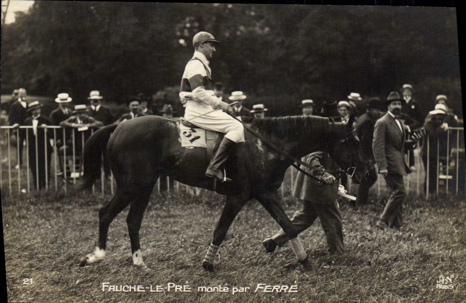Faulché-le-Pré monté par Ferre — course hippique — J.P.N. Paris, n°21