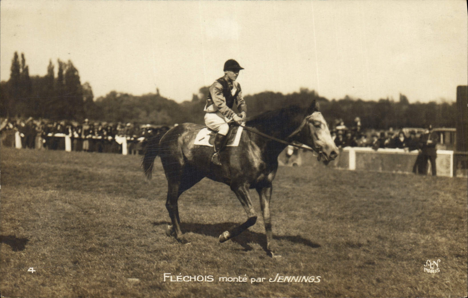 Fléchois monté par Jennings — course hippique — JANN Paris, n°4