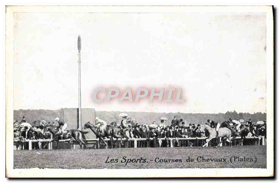 Courses de Chevaux (Plates) — Les Sports — Éditeur : Extra Leroux