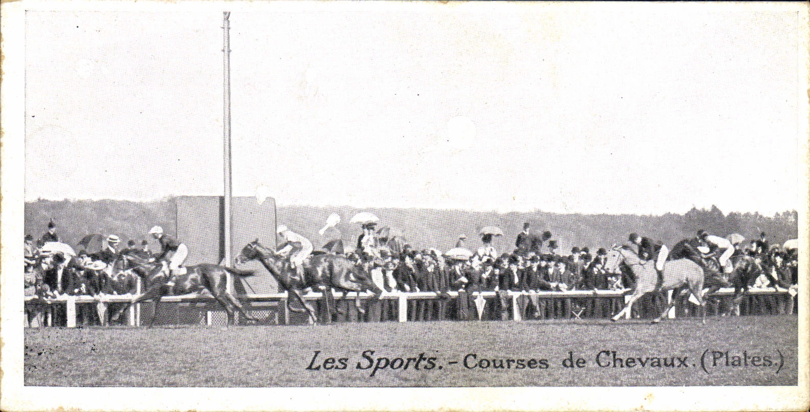 Carreras de caballos (Plates) — Deportes — editor no visible