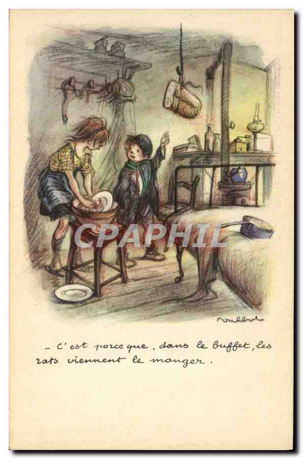 CPA Illustrateur Poulbot 