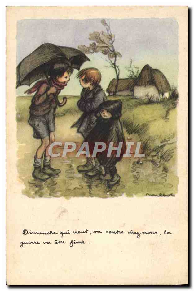 CPA Illustrateur Poulbot 