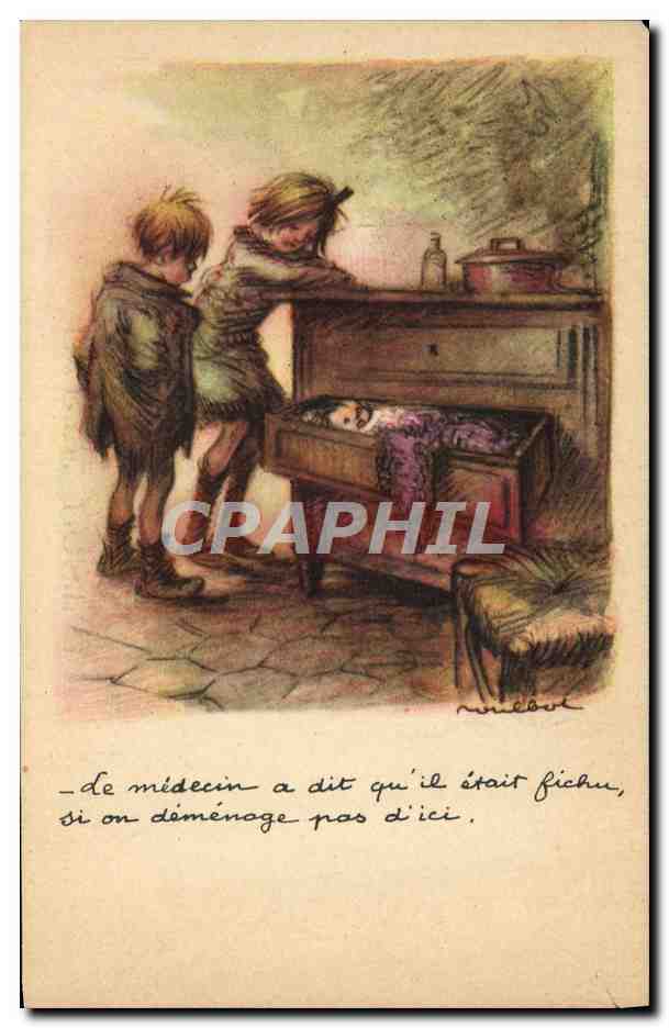 CPA Illustrateur Poulbot 