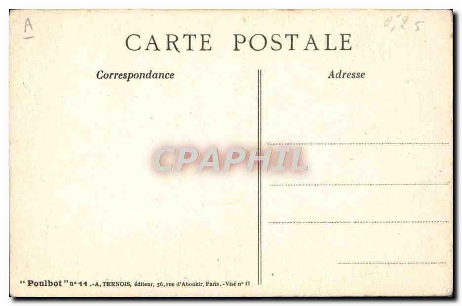 CPA Illustrateur Poulbot Soldats Militaria — Rückseite