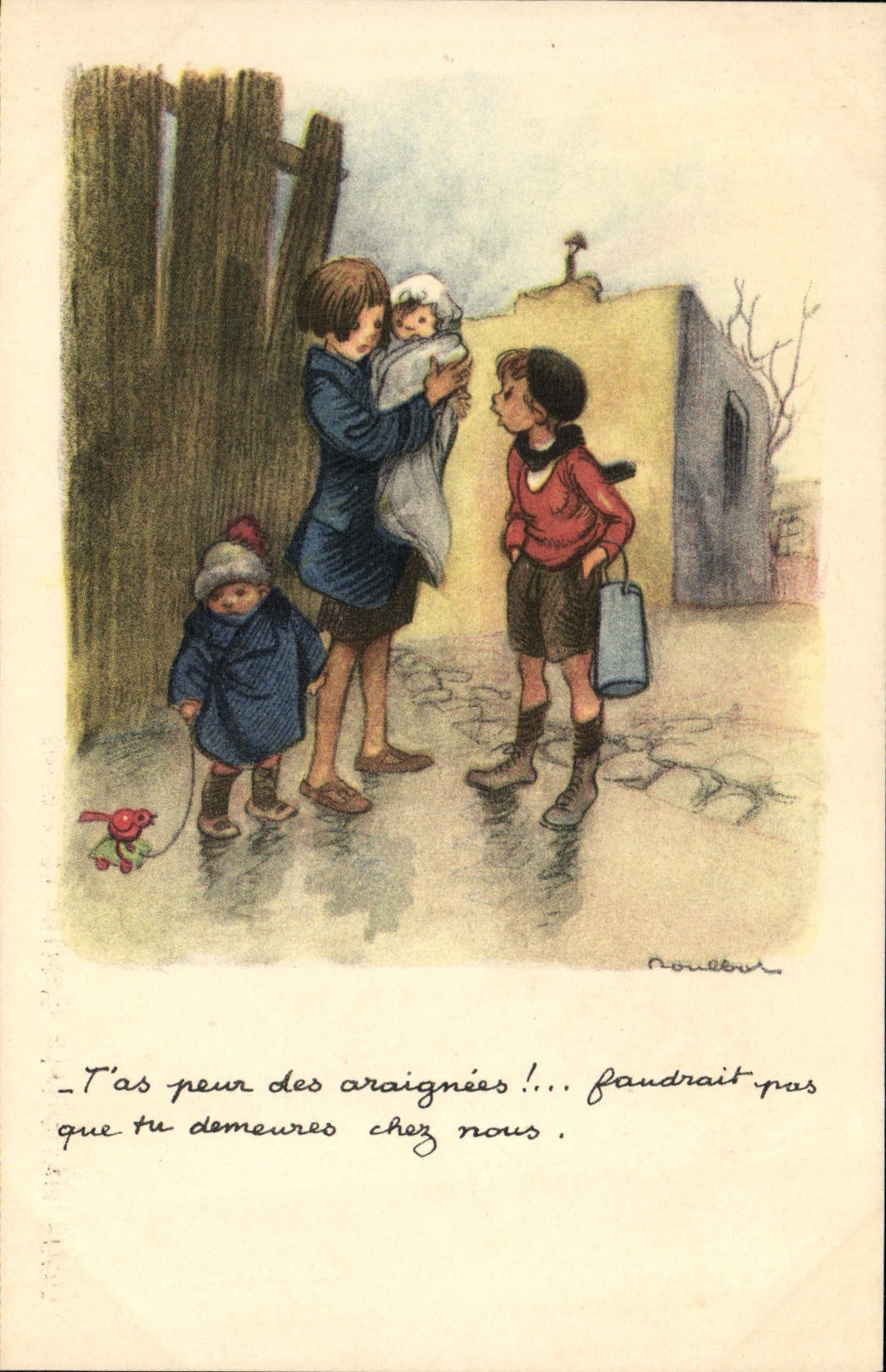 CPA Illustrateur Poulbot 