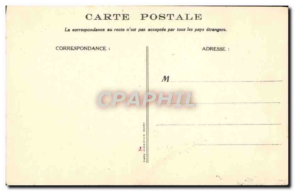 CPA Illustrateur Poulbot Cygne Les miserables Victor Hugo Comment de frere on devient pere  — Verso