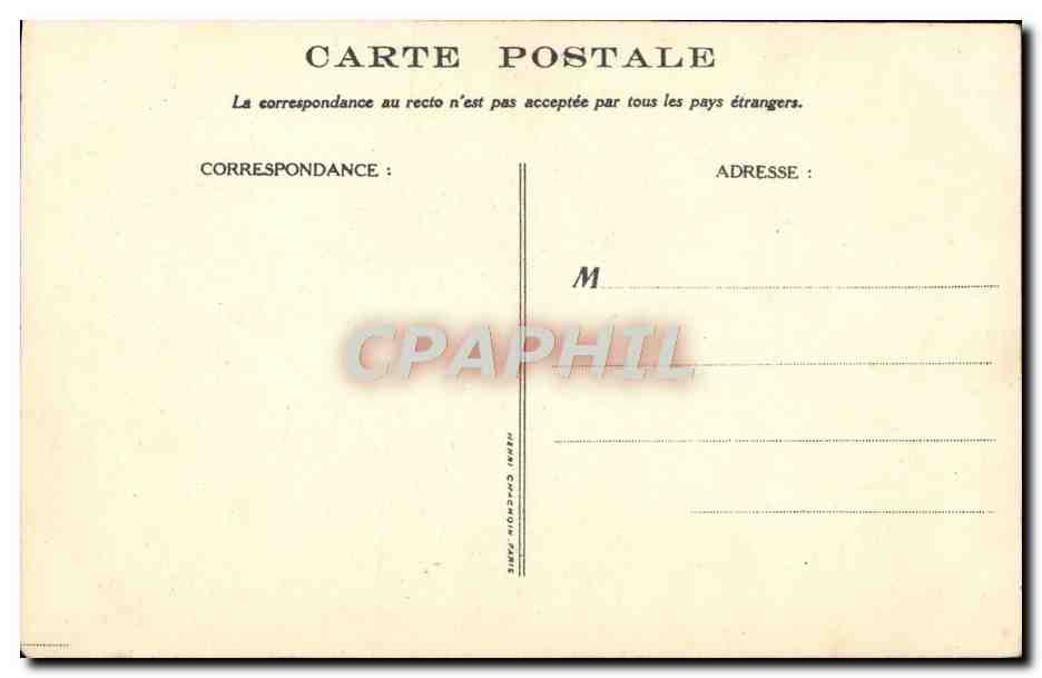 CPA Illustrateur Poulbot Les miserables Victor Hugo La petite fille toute seule  — Rückseite