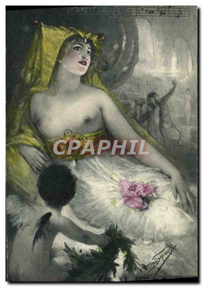 CPA Fantaisie Illustrateur Venus Ange TOP