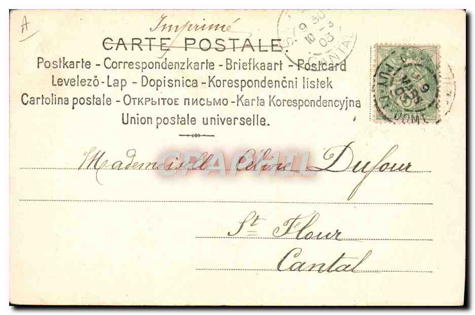 CPA Fantaisie Illustrateur Femme  — Rückseite