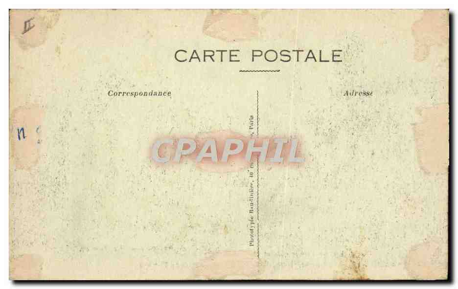 CPA Militaria Une batterie d'artillere lourde se rendant au front pres de Verdun  — Rückseite