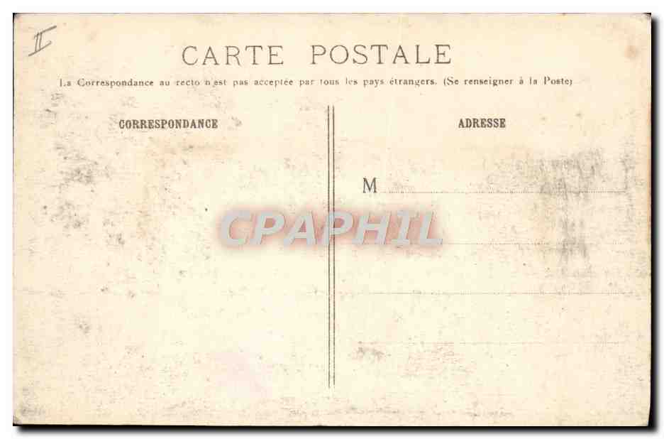 CPA Militaria Dans le Nord Canon de 95 sur affut dans une redoute  — Rückseite