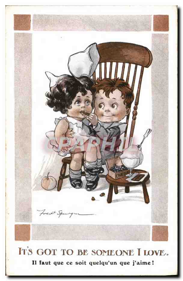CPA Fantaisie Illustrateur Enfants Fred Spurgin