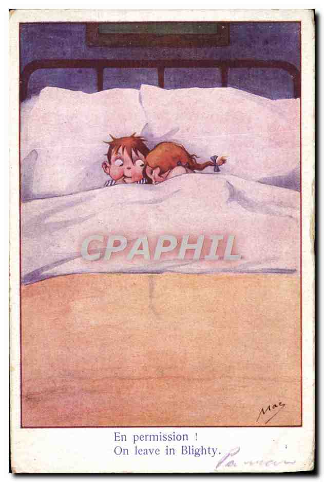 CPA Fantaisie Illustrateur Enfants Mac