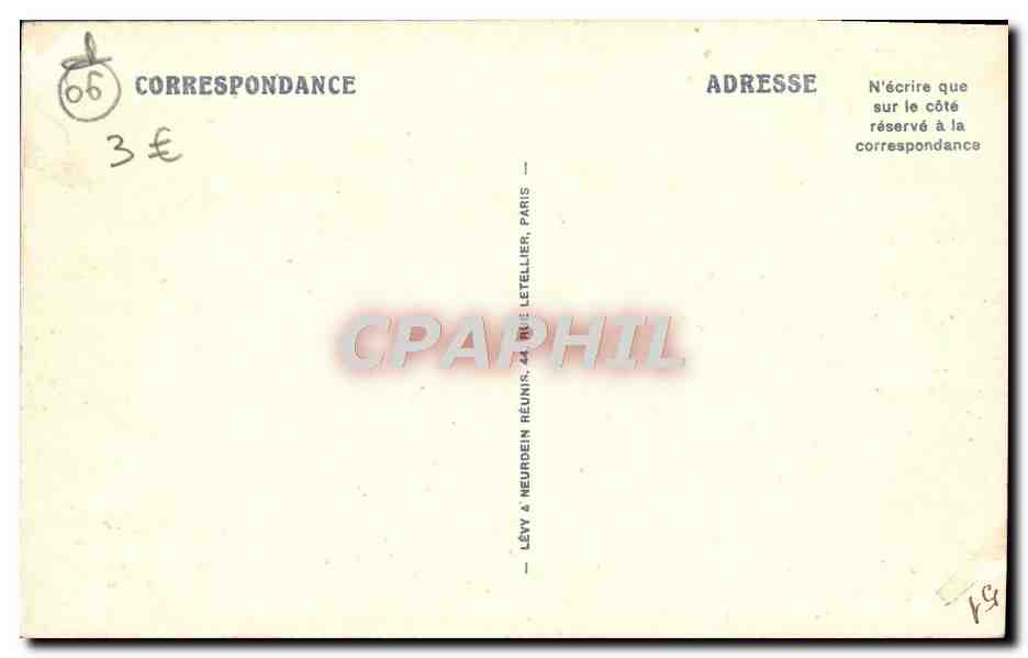 CPA Theoule Vue Generale et la Baie — Rückseite