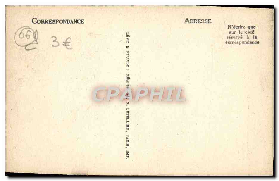 CPA Theoule La Roche Coupee — Rückseite