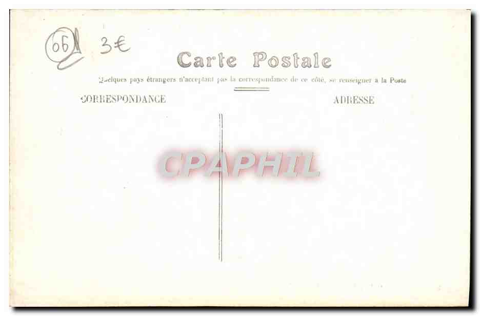 CPA Beaulieu La Petite Atrique — Rückseite