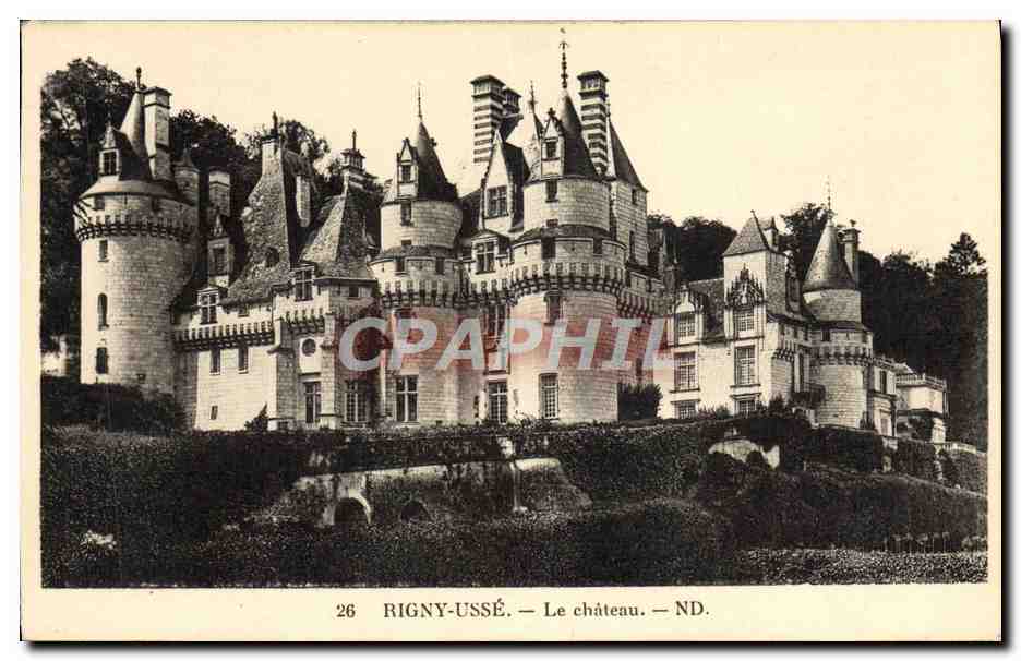 CPA Rigny Usse Le Chateau