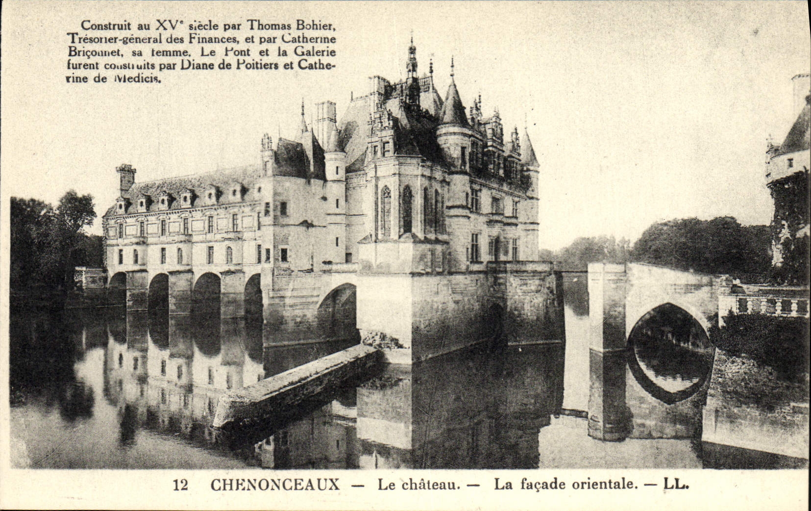 CPA Chenonceaux Le Chateau La facade orientale