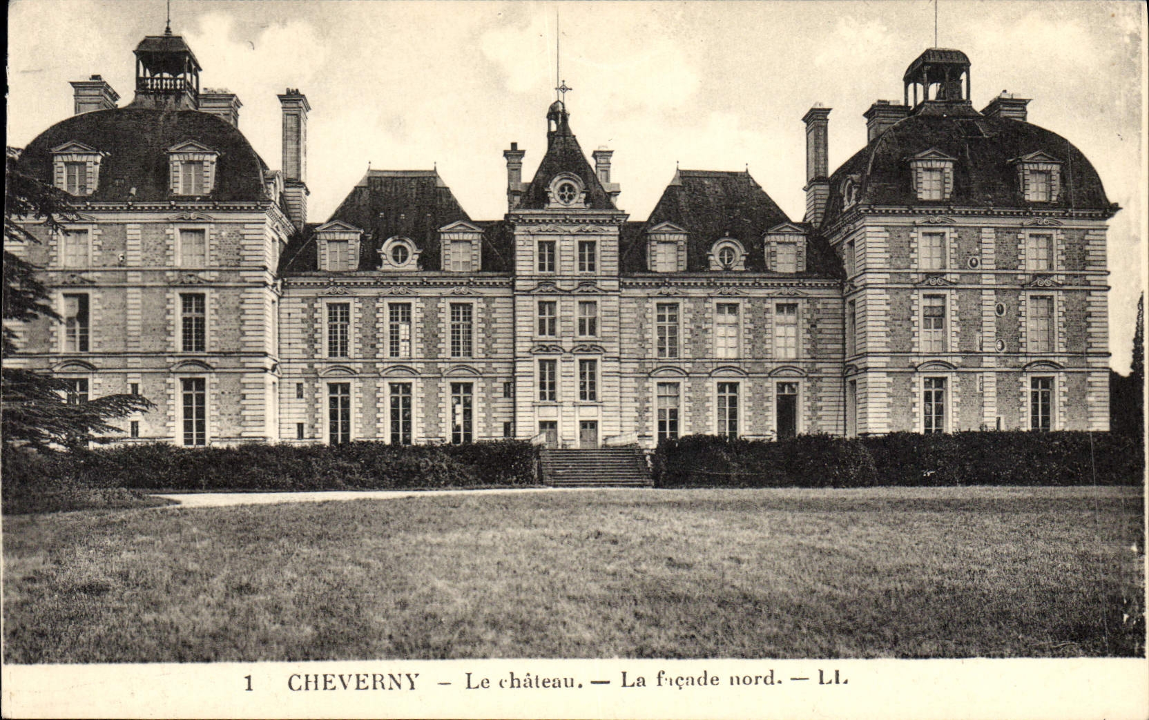 Cheverny — Le château — La façade nord — LL