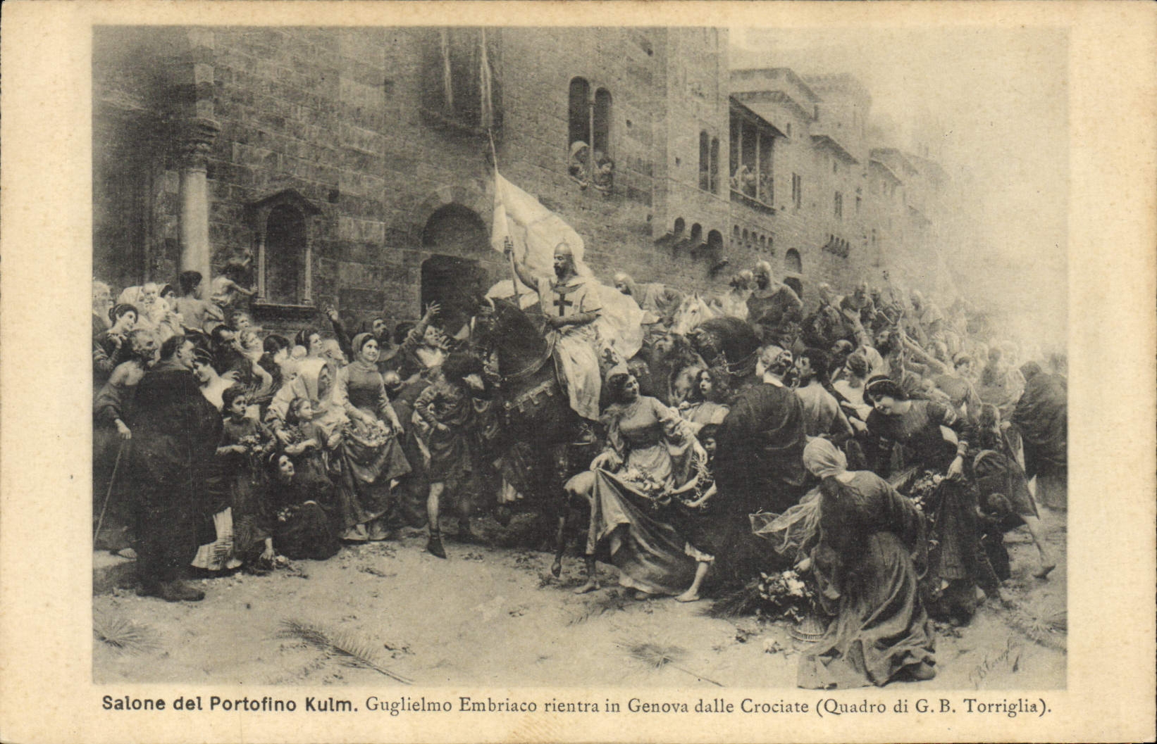 CPA Croisades Salone del Portofino Kulm