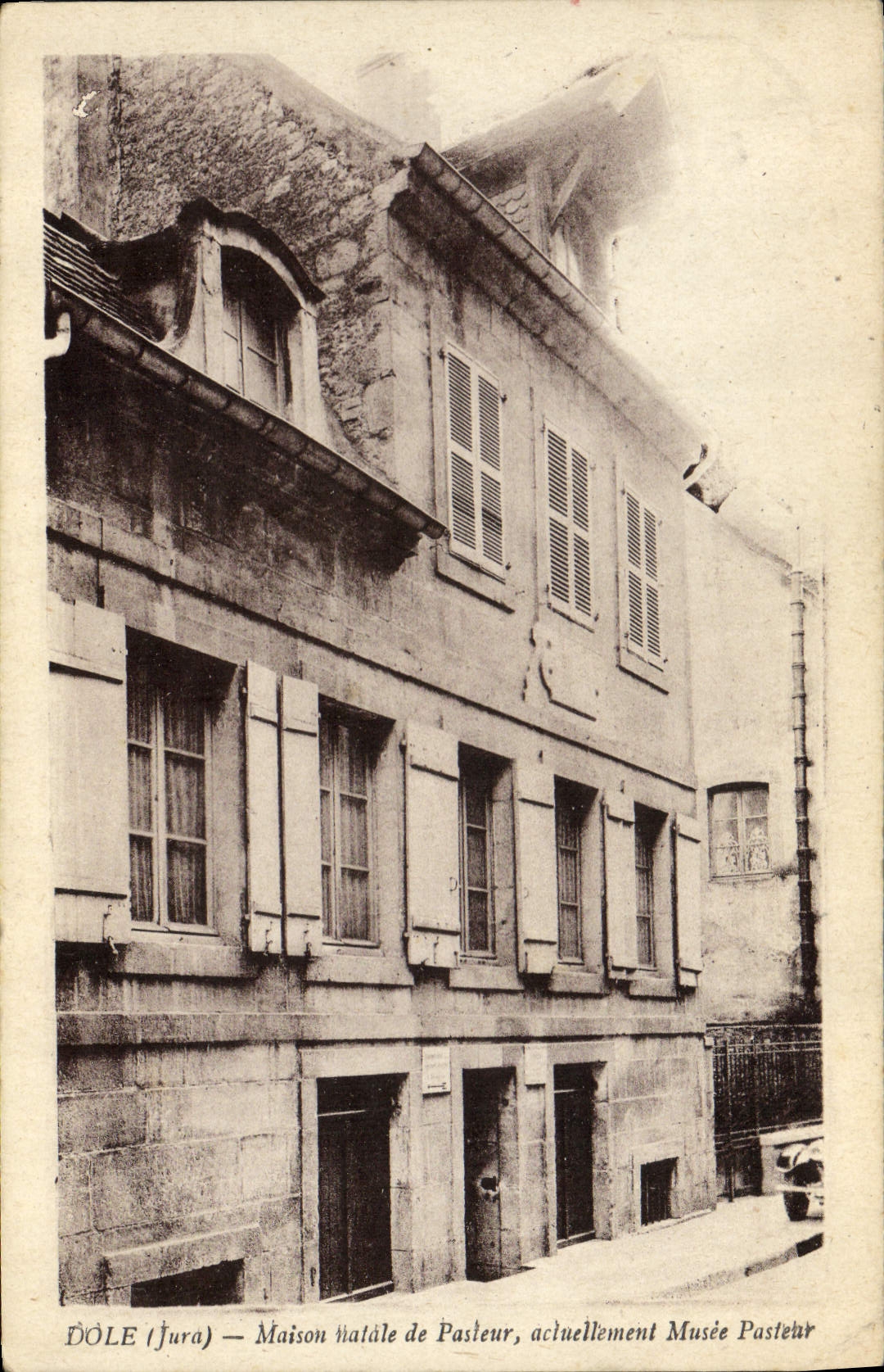 CPA Dole Maison natale de Pasteur Musee Pasteur
