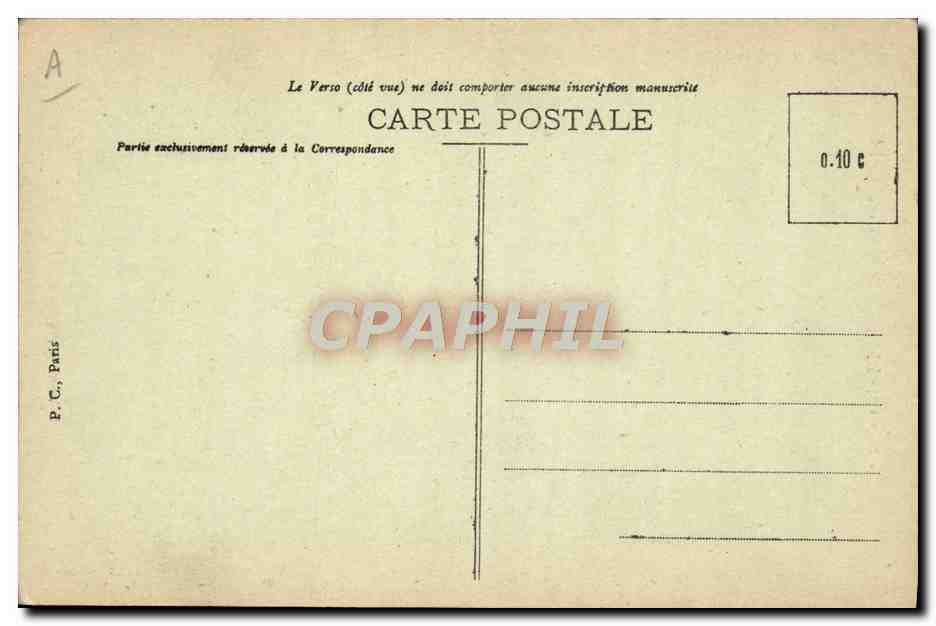 Buste de Pasteur — Éditeur E. Lachenal, n° 1895 — 1822-1895 — Back