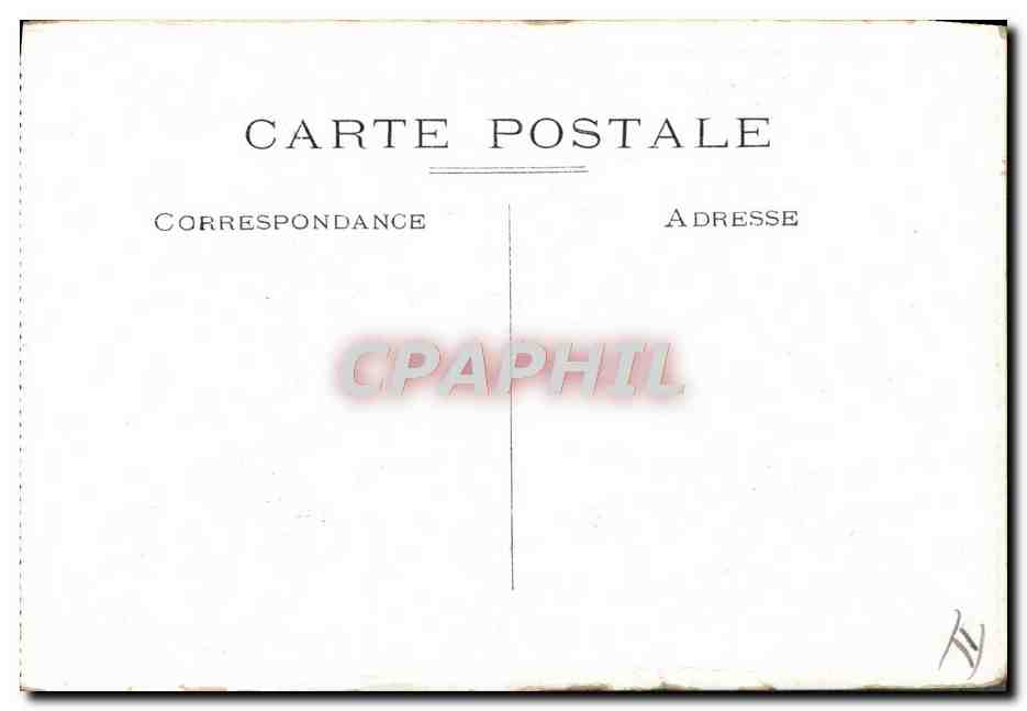CPA Pasteur Edouard Fournier  — Rückseite