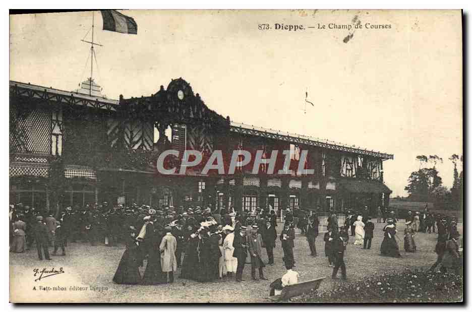 Dieppe — Le Champ de Courses — A. Fett-mbos éditeur Dieppe