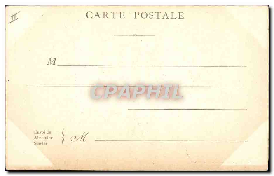 Paris — Longchamps — Éditeur inconnu, n° de série non visible — Verso