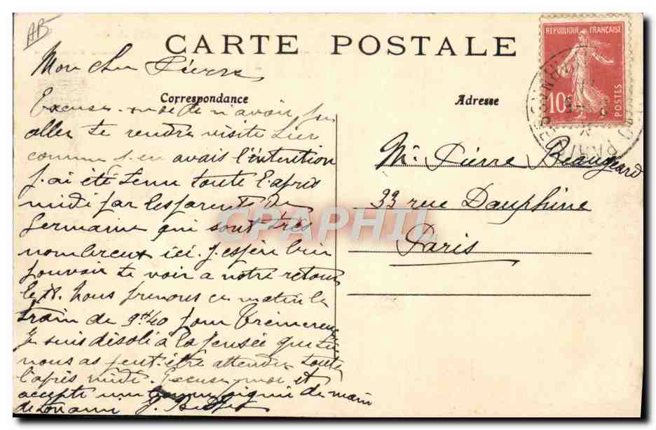 Paris — Avenue du Bois de Boulogne — Le Président de la République se rendant aux courses à Longchamps — C M — Reverso