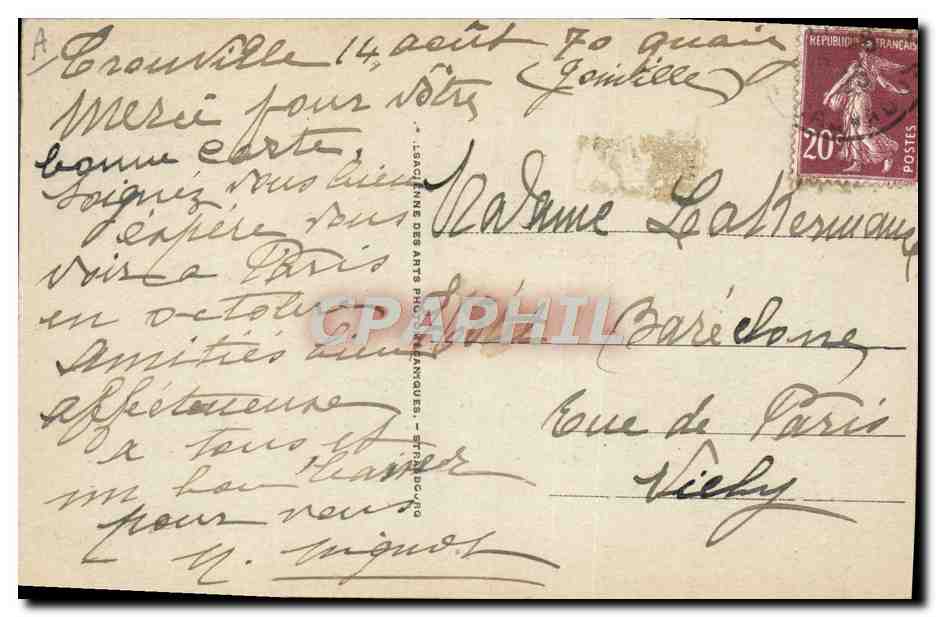 Deauville - Plage Fleurie - Champ de Courses - Les Tribunes — Verso