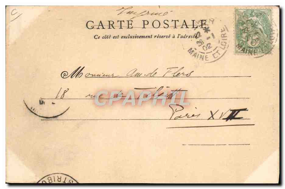 Saumur — Dernier Convive ou le Déjeuner interrompu — Fr. Voelcker, photo, Saumur — Reverso