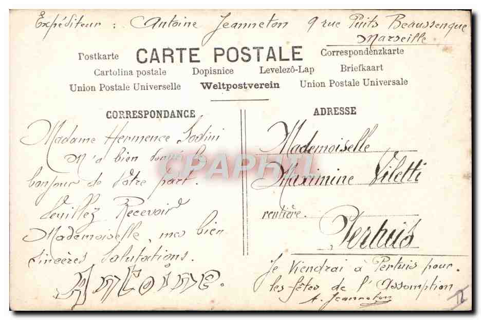 CPA Maillots de bains Femme  — Rückseite