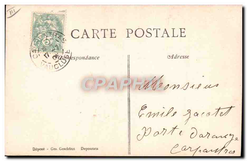 CPA Maillots de bains Femme Pecheuse — Verso