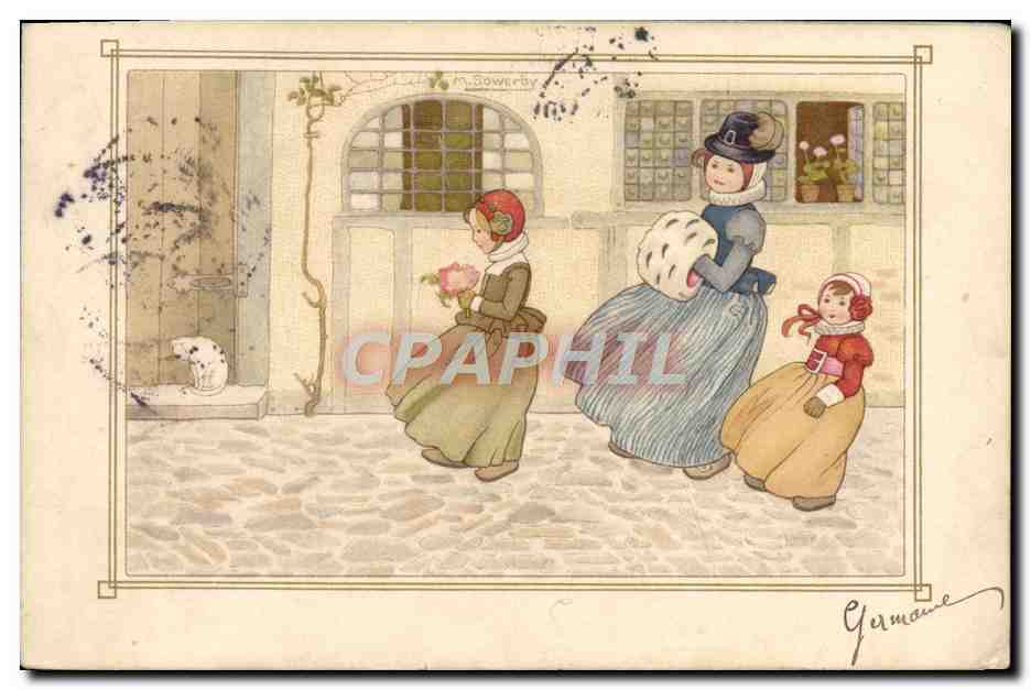 CPA Fantaisie Illustrateur Enfants