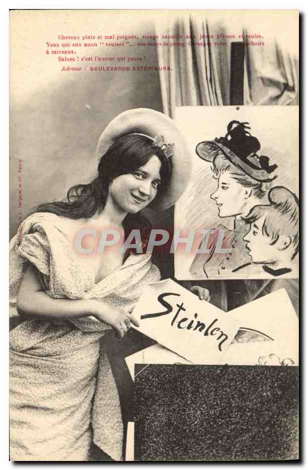 CPA Fantaisie Illustrateur Steinlein Femme