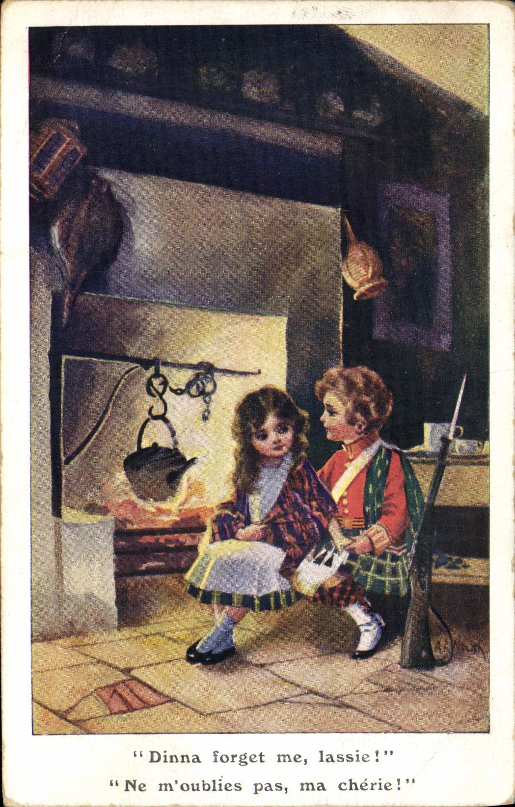 CPA Fantaisie Illustrateur Enfants