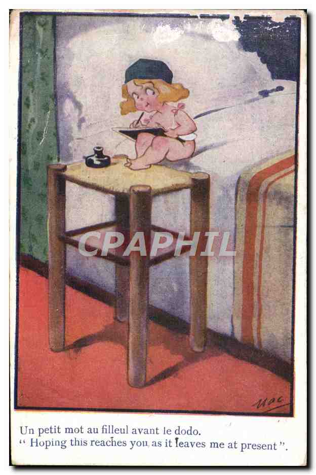 CPA Fantaisie Illustrateur Enfant 