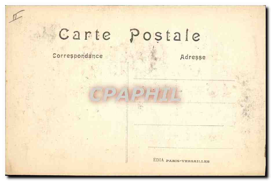 CPA Militaria Artillerie en action — Rückseite