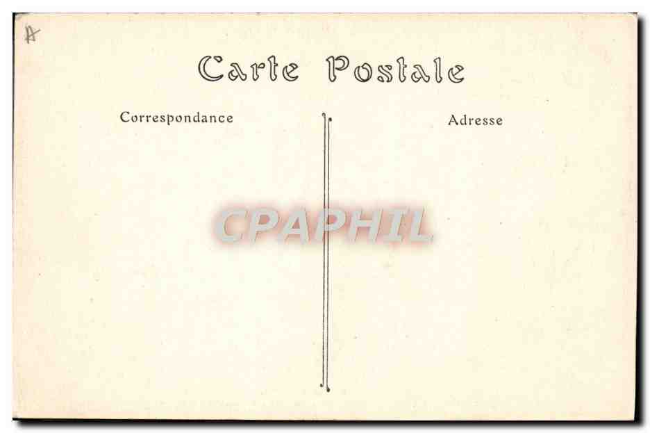 CPA Militaria Artillerie Piece de 75mm en attendant l'ordre de tir — Rückseite