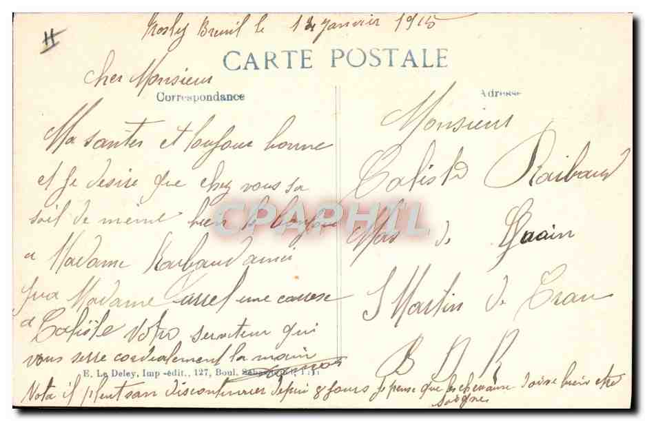 CPA Militaria Bataille de l'Iser Canons dissimules — Rückseite