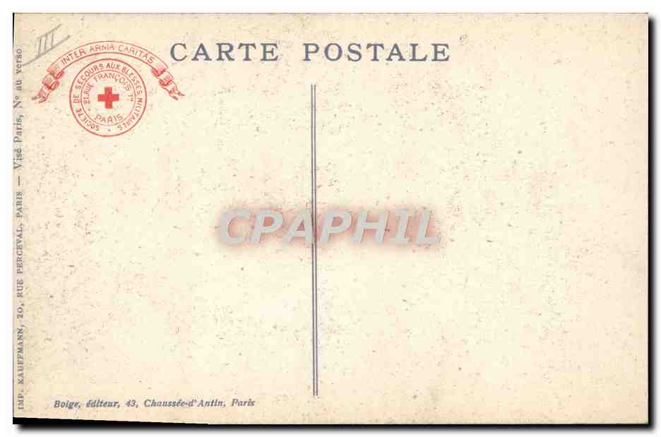 CPA Militaria Paris Musee de l'armee Obus de 420 tombe aux environs de Verdun — Rückseite