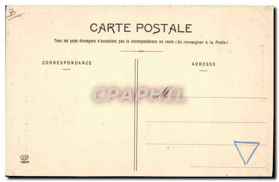 CPA Folklore Costume de jeune garcon de la vallee d'Ossau — Verso