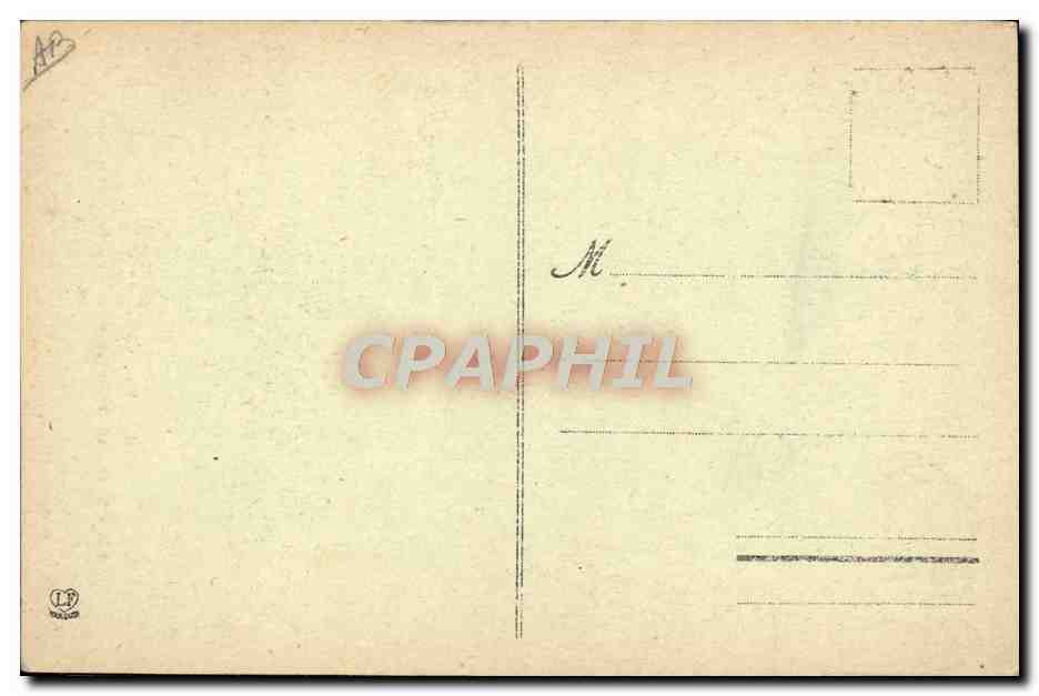 CPA Folklore Pyrenees Types du St Gironnais Jeune Bethmalaise  — Verso