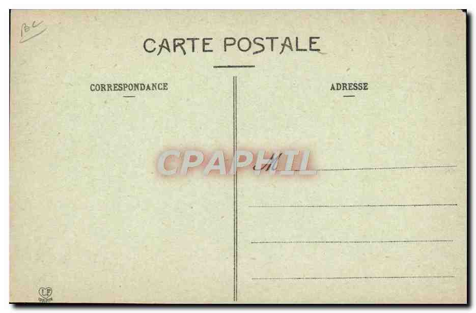 CPA Folklore Pyrenees Type de vieux montagnard — Verso