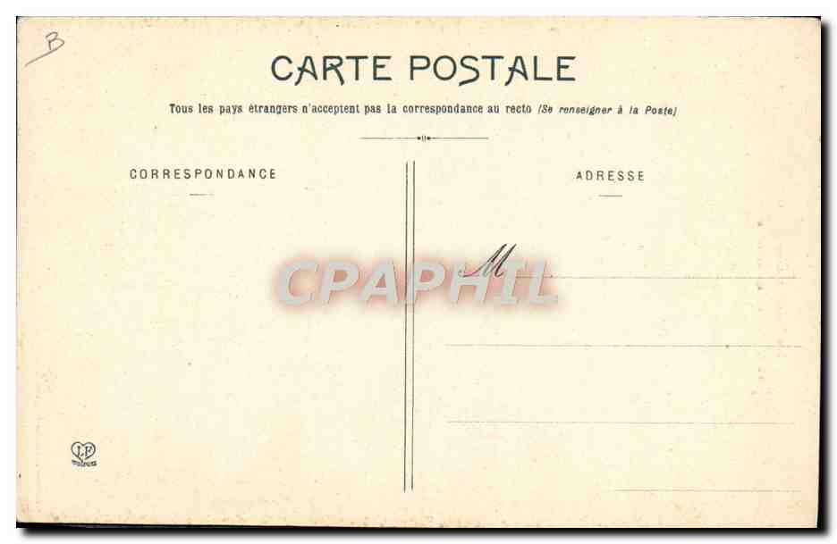CPA Folklore Roussillon Type de Catalane — Verso