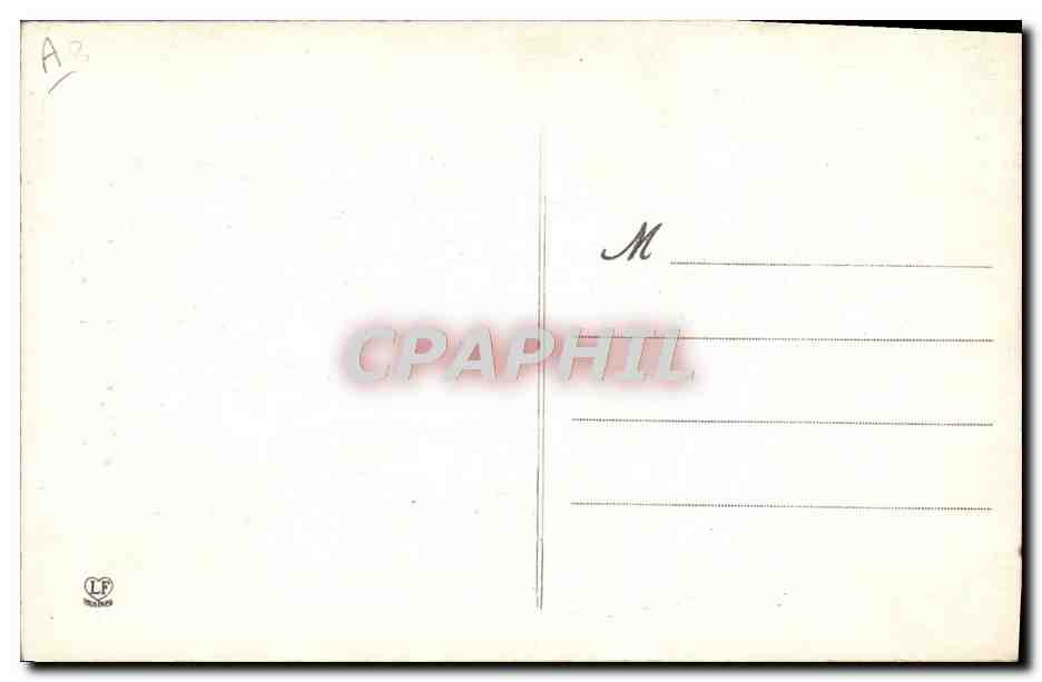 CPA Folklore Pyrenees Un couple de Bethmalais Ariege  — Verso